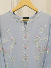 2 Piece - Embroidered Cambric Suit S115387
