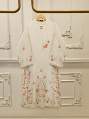 2 Piece- Pure  Korean Silk Embroidered Suit S115413