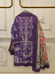 2 Piece - Digital Printed  Lawn Suit S115418