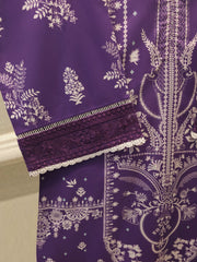 2 Piece - Digital Printed  Lawn Suit S115418