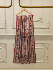 3 Piece- Pure Korean Silk Embroidered Suit S115414