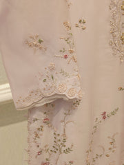 2 Piece- Pure Sheesha Silk Embroidered Suit S115423