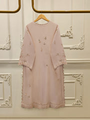2 Piece- Pure Sheesha Silk Embroidered Suit S115423
