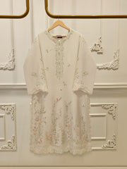 2 Piece- Pure Sheesha Silk Embroidered Suit S115417