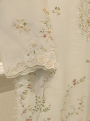2 Piece- Pure Sheesha Silk Embroidered Suit S115417
