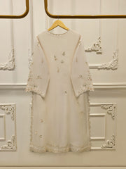 2 Piece- Pure Sheesha Silk Embroidered Suit S115417