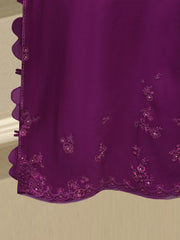 3 Piece - Pure Khaddi Silk Embroidered  Suit S115522