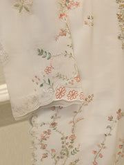 2 Piece- Pure Sheesha Silk Embroidered Suit S115386