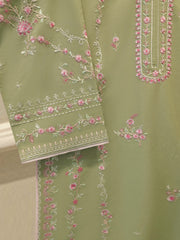 2 Piece - Embroidered Cambric Suit S115409
