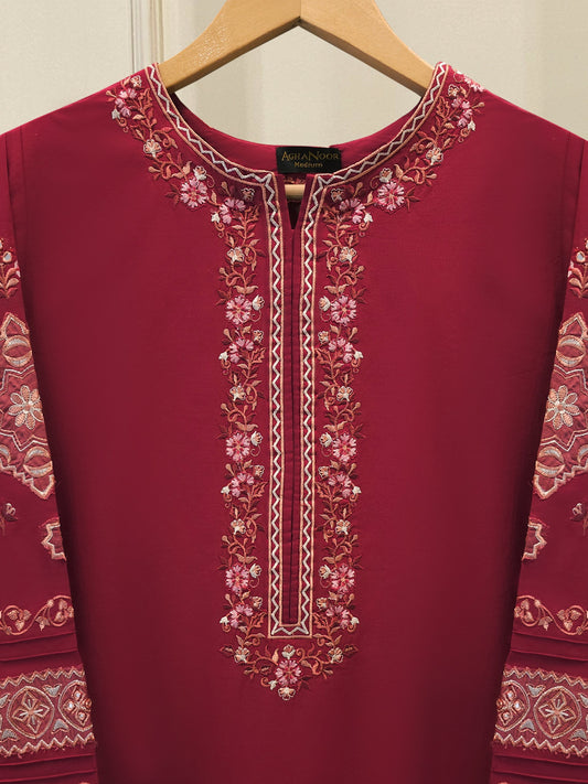 2 Piece - Embroidered Cambric Suit S115421