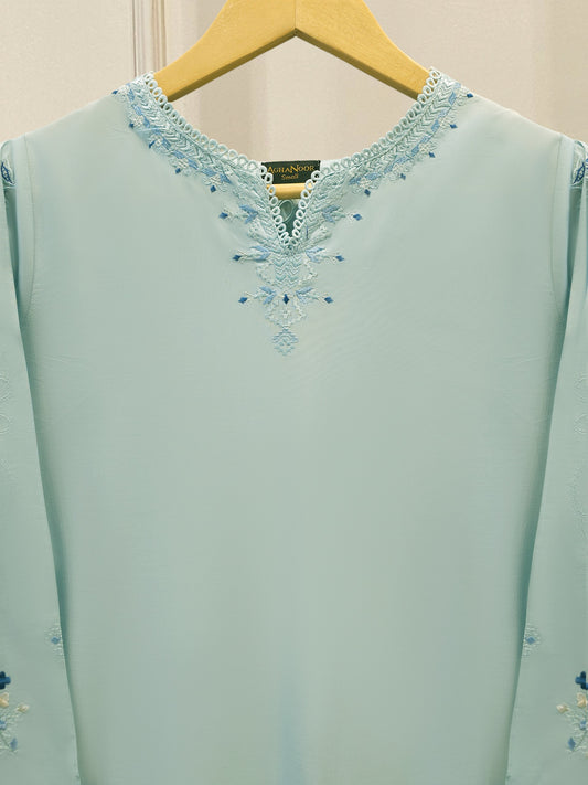 2 Piece - Embroidered Cambric Suit S115419