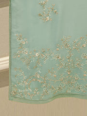 3 Piece - Pure Embroidered Chiffon Suit S115562