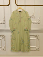 2 Piece - Embroidered Kora Silk Suit S115559
