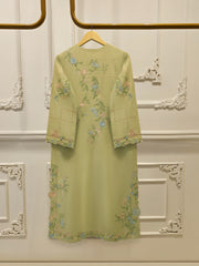 2 Piece - Embroidered Kora Silk Suit S115559