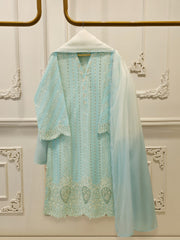 3-Piece Embroided Cambric Suit S115554