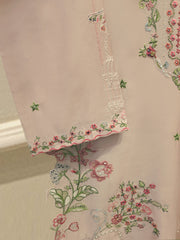 2 Piece- Pure Sheesha Silk Embroidered Suit S115583