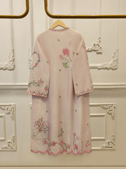 2 Piece- Pure Sheesha Silk Embroidered Suit S115583
