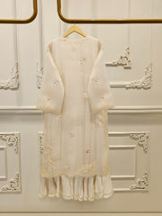 2 Piece - Pure Organza Embroided Suit WS00415