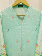 2 Piece - Embroidered Cambric Suit S115565