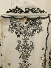 3 Piece - Pure Khaddi Silk Embroidered  Suit S115569
