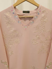 2 Piece - Embroidered Cambric Suit S115573
