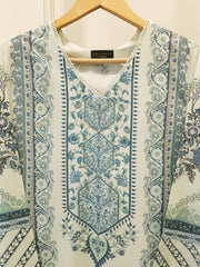 Digital printed lawn shirt-S115661