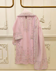 2 Piece - Embroidered Cambric Suit  S115734