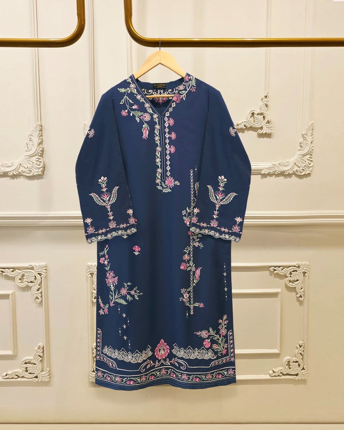 2 Piece - Embroidered Cambric Suit S115742