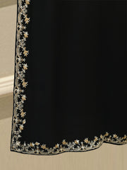 2 Piece - Pure Embroidered Cotton Net Suit S111841