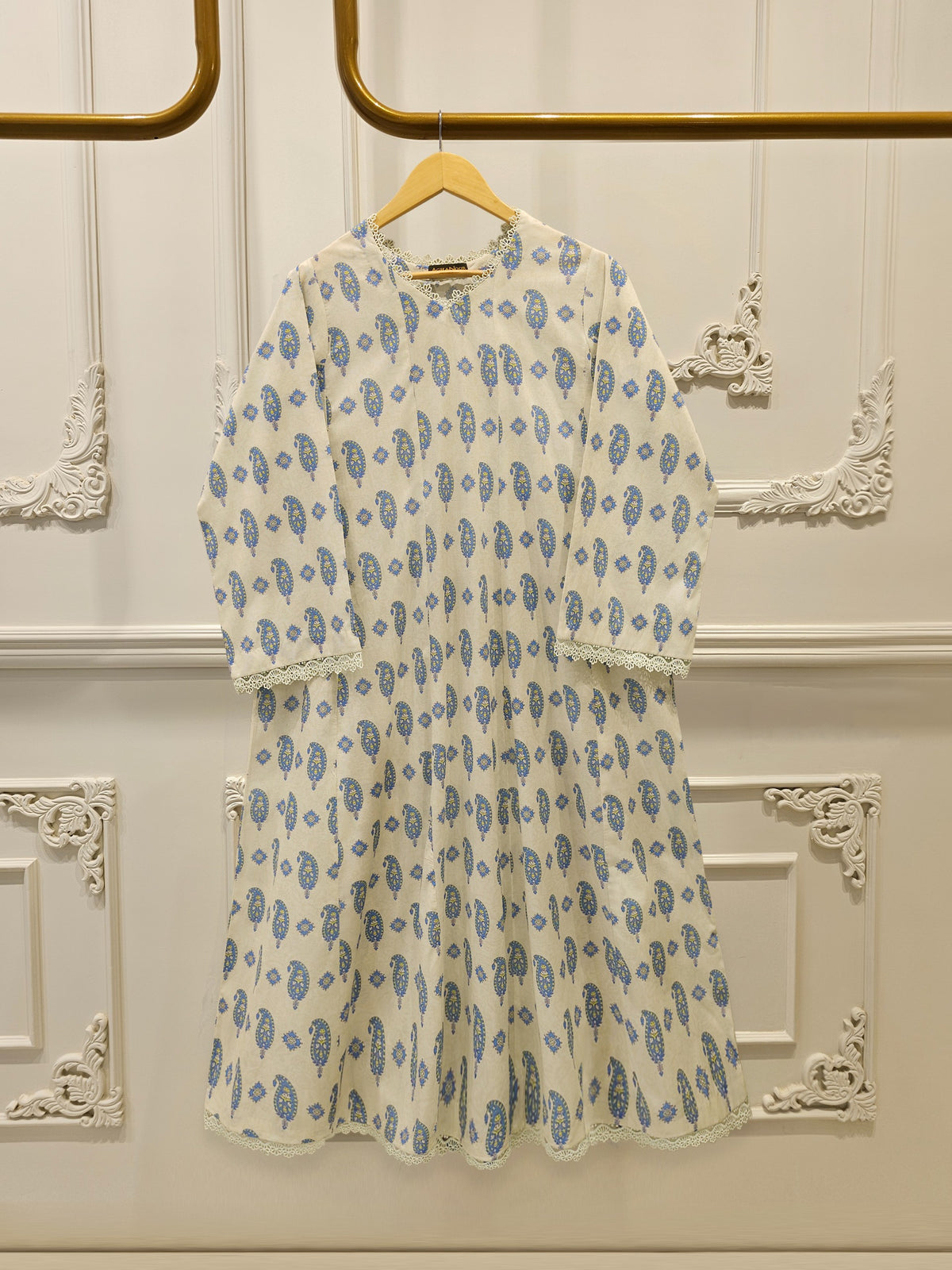 2 Piece - Digital Printed  Cambric Suit S113840
