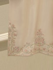 Pure Embroidered Sheesha Silk Shirt S114006