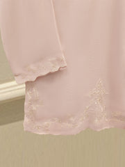 3 Piece - Pure Embroidered Cotton Net Suit S113632