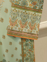 2 Piece - Digital printed Cambric Suit S115566