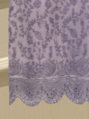 3 Piece - Pure Embroidered Cotton Net Suit S113805