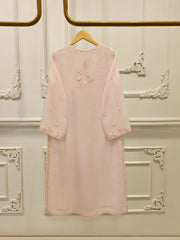 3 Piece - Pure Embroidered Cotton Net Suit S113800
