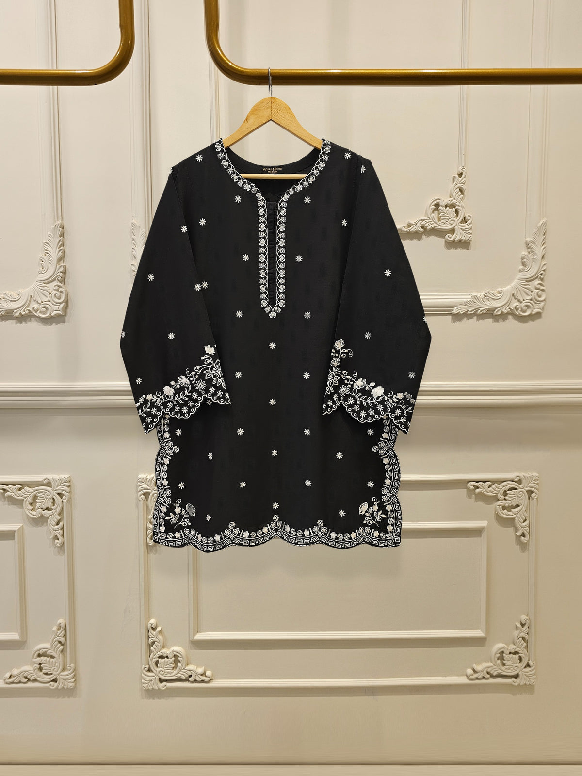 2 Piece - Embroidered Jacquard Suit S111761