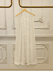 3 Piece - Pure Embroidered Cotton Net Suit S113798