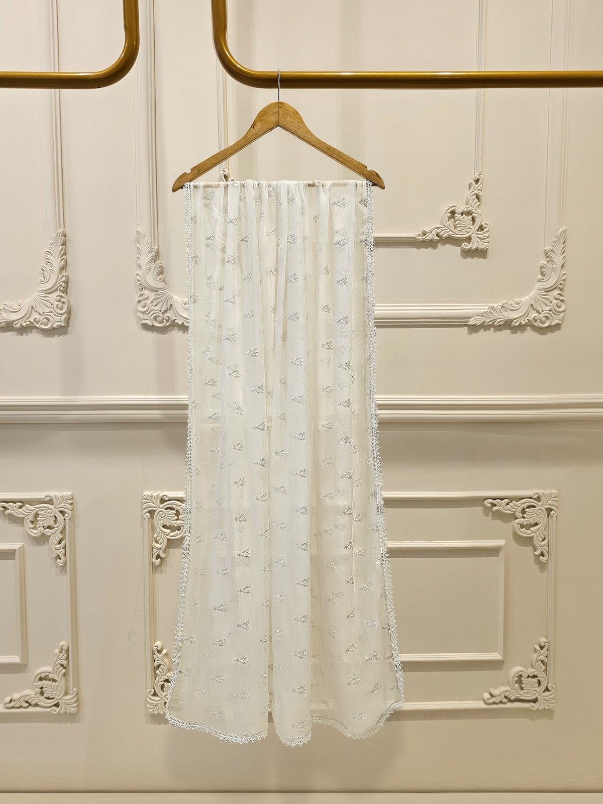 Pure Chiffon Dupatta D000251