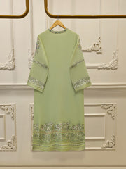 3 Piece - Pure Embroidered Cotton Net Suit S111775