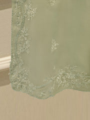 Pure Embroidered Organza Shirt S113948