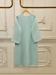 3 Piece - Pure Organza Embroidered Suit S111694