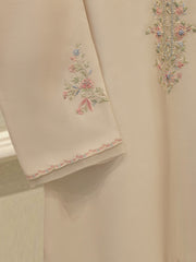 Pure Embroidered Sheesha Silk Shirt S114006