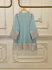 3 Piece - Pure Embroidered Cotton Net Suit S111765