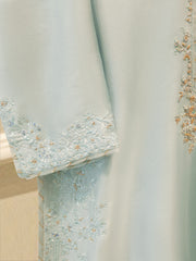 2 Piece- Pure Sheesha Silk Embroidered Suit S115681