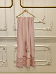 3 Piece - Pure Embroidered Cotton Net Suit S111774