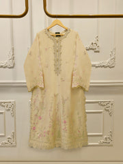 2 Piece- Pure Sheesha Silk Embroidered Suit S115309