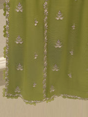 3 Piece - Pure Embroidered Cotton Net Suit S113835