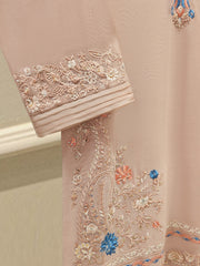 3 Piece - Pure Embroidered Cotton Net Suit S111774