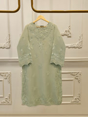 Pure Embroidered Organza Shirt S113948