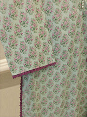 3 Piece - Digital printed Cambric Suit S115645